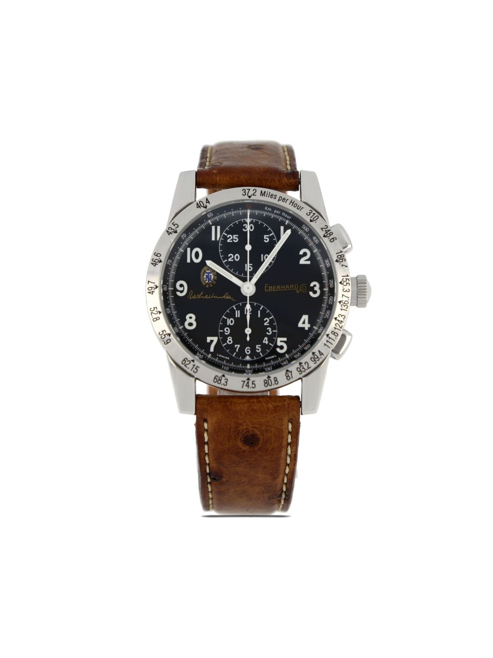 Eberhard & Co Tazio Nuvolari 40毫米腕表（2005年典藏款） - 黑色