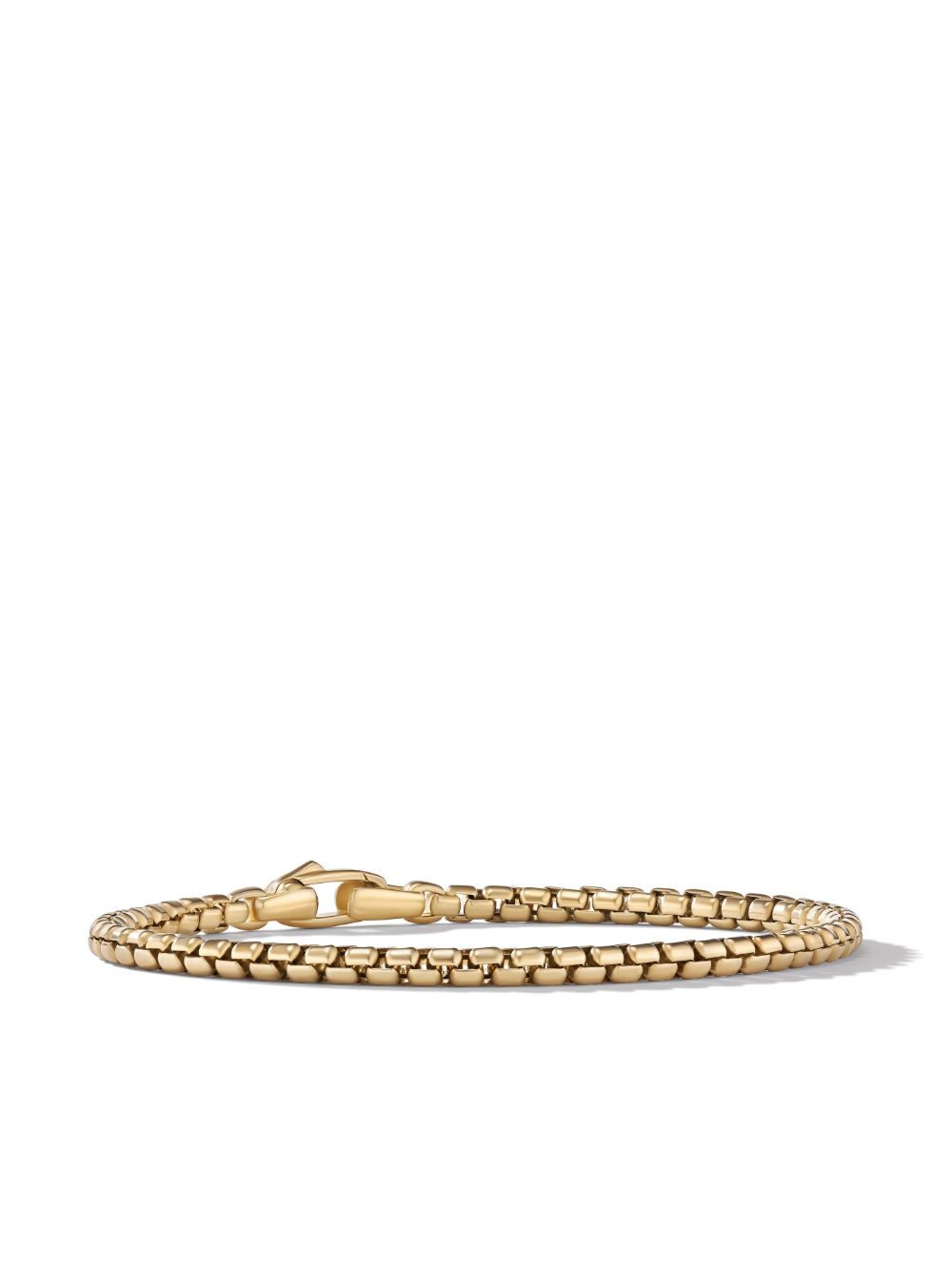 David Yurman 18K黄金百叶链式手链（3.4毫米） - 金色
