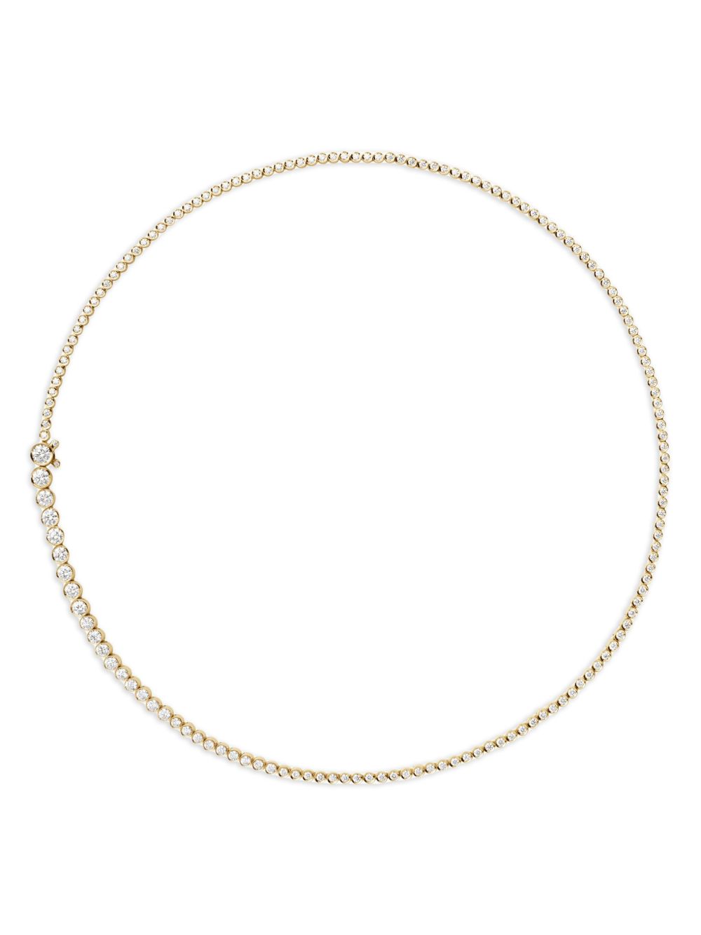 Sophie Bille Brahe 18K黄金 Tennis 钻石项链 - 金色