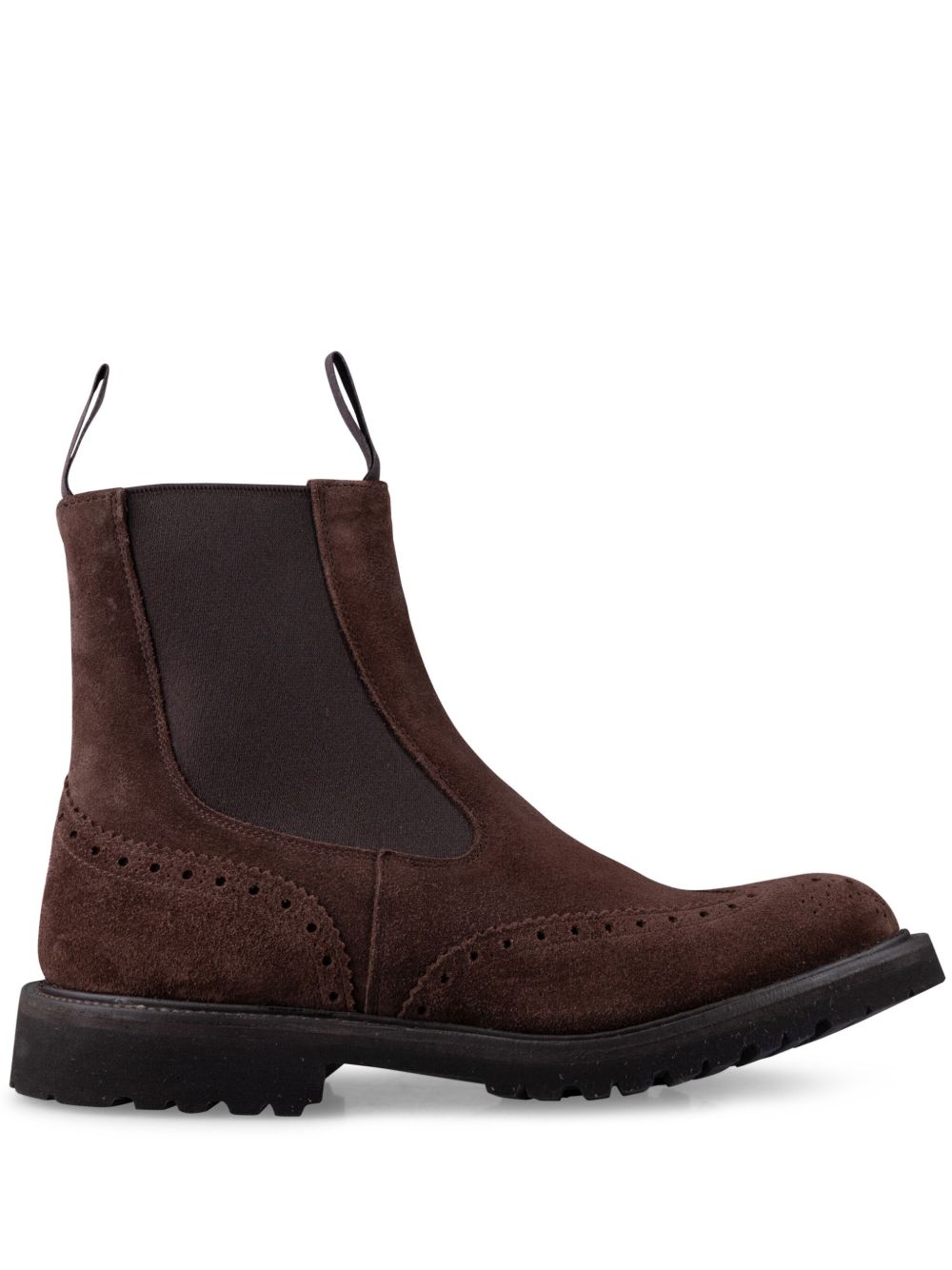 Tricker's 皮靴 - 褐色