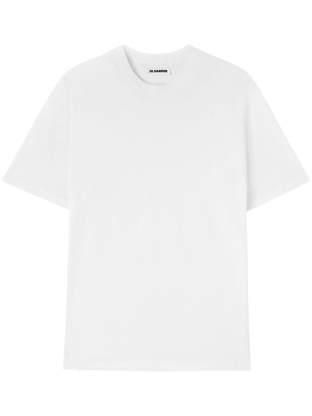 Jil Sander 圆领短袖T恤 - 白色