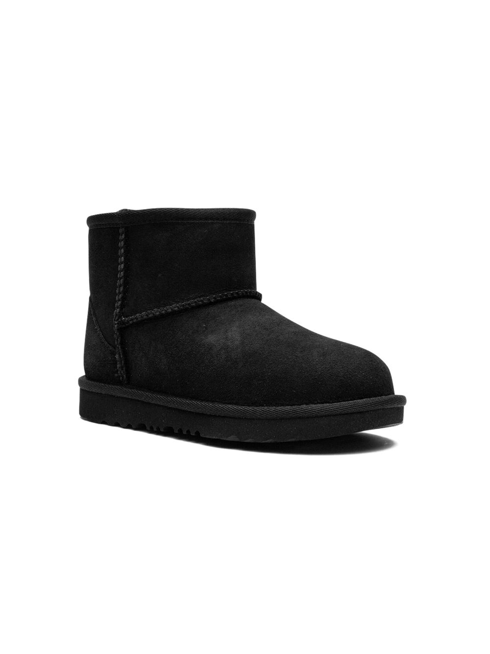 UGG Kids Classic Mini II Black 短靴 - 黑色
