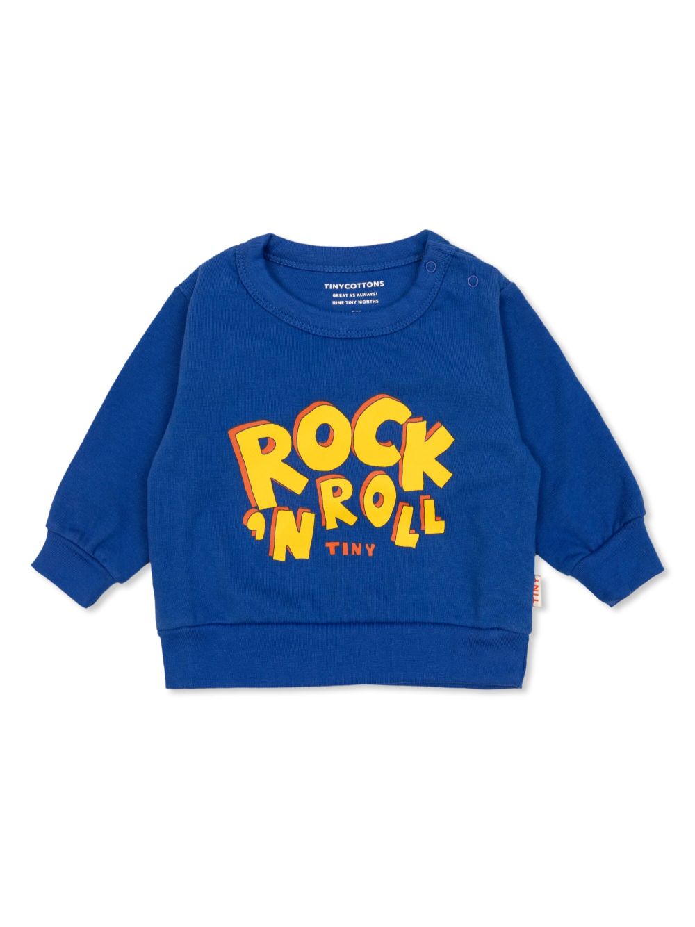 Tiny Cottons Rock 'N' Roll 棉卫衣 - 蓝色
