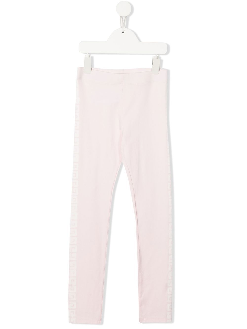 Givenchy Kids 纪梵希 经典logo印花打底裤 - 粉色