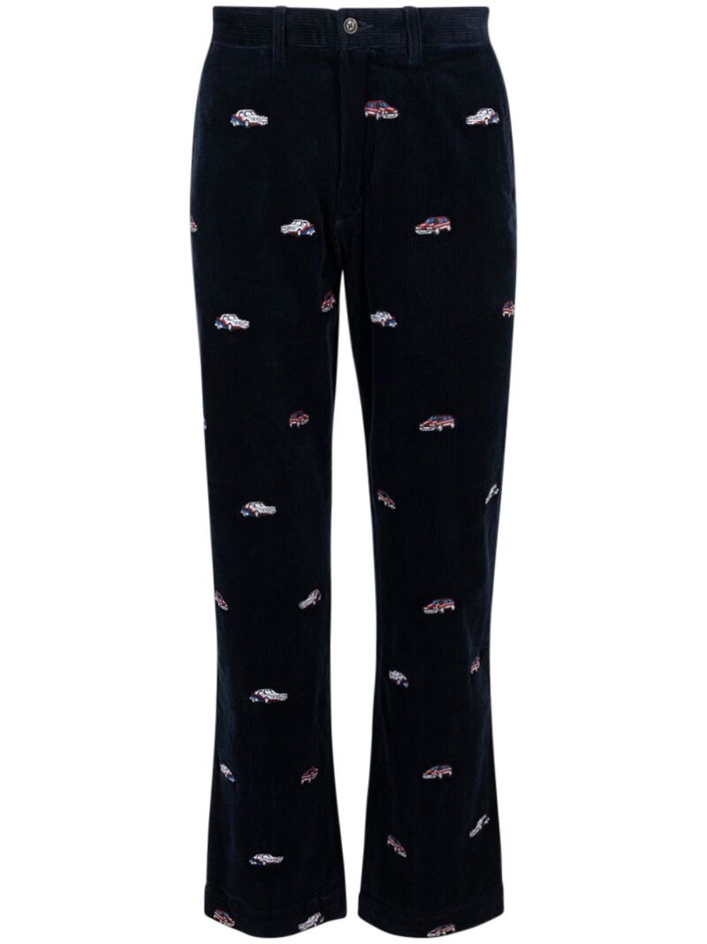 Palace x Ralph Lauren GTI 刺绣灯芯绒长裤 - 蓝色