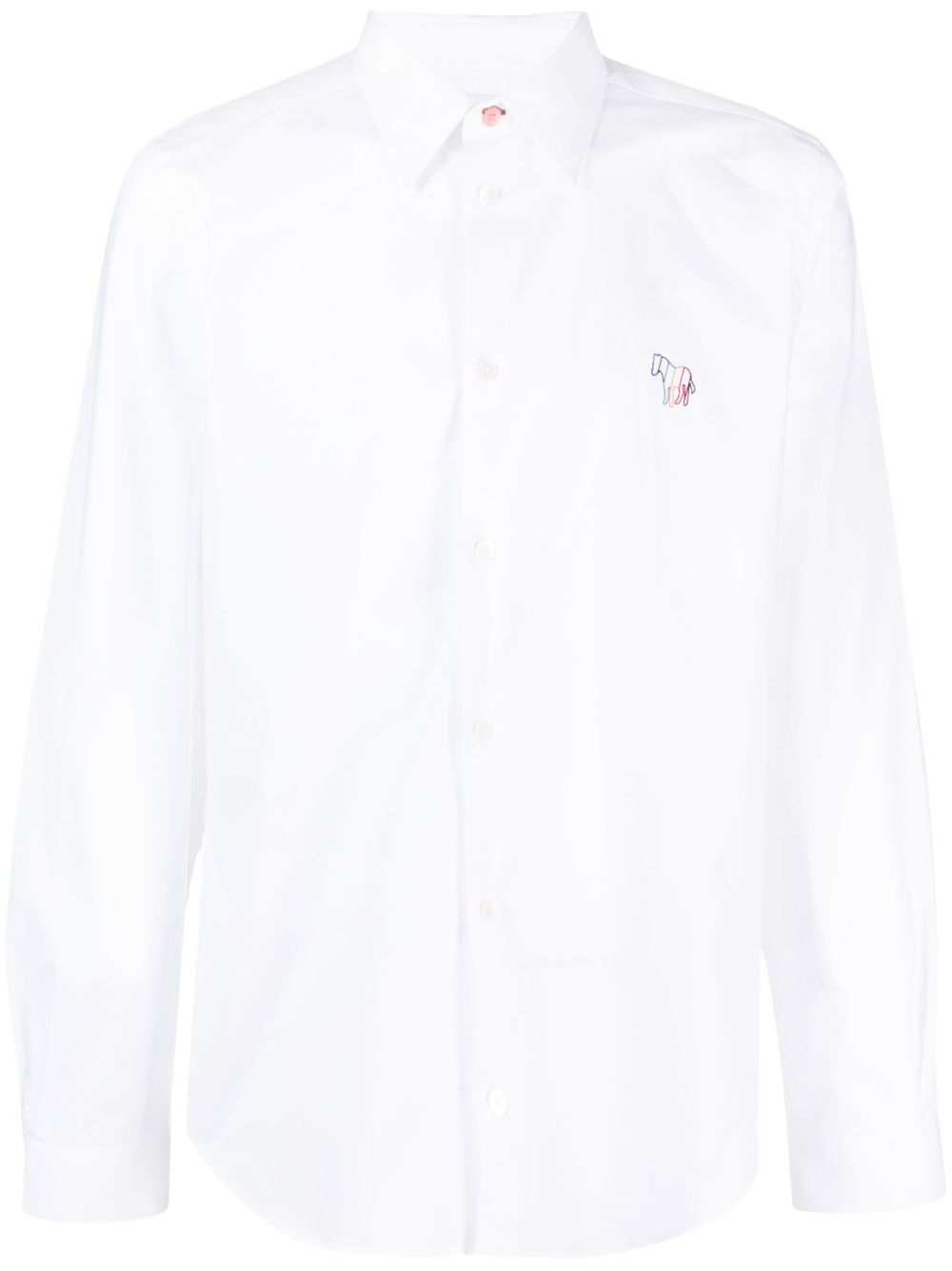 PS Paul Smith logo印花衬衫 - 白色