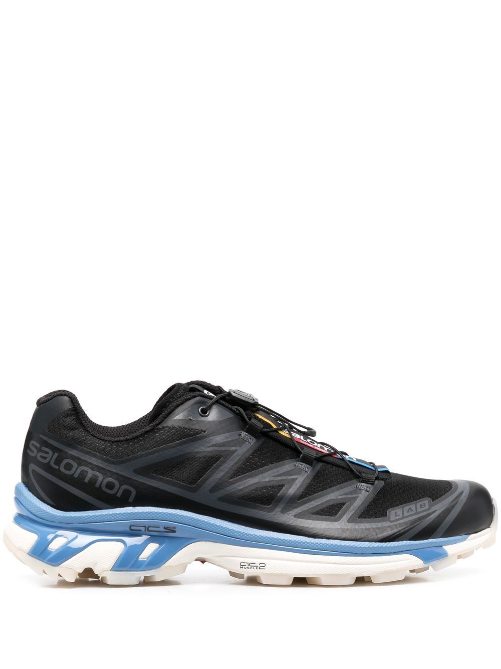 Salomon XT-6 Black Riviera 低帮运动鞋 - 黑色