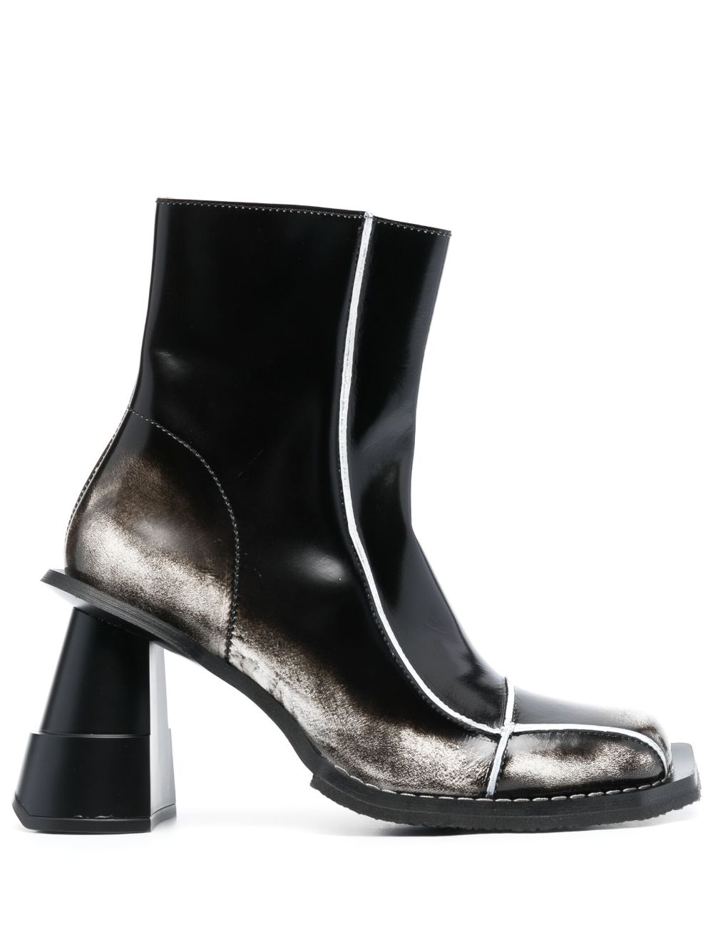 Henrik Vibskov Elle Driver Heel 及踝靴 - 黑色