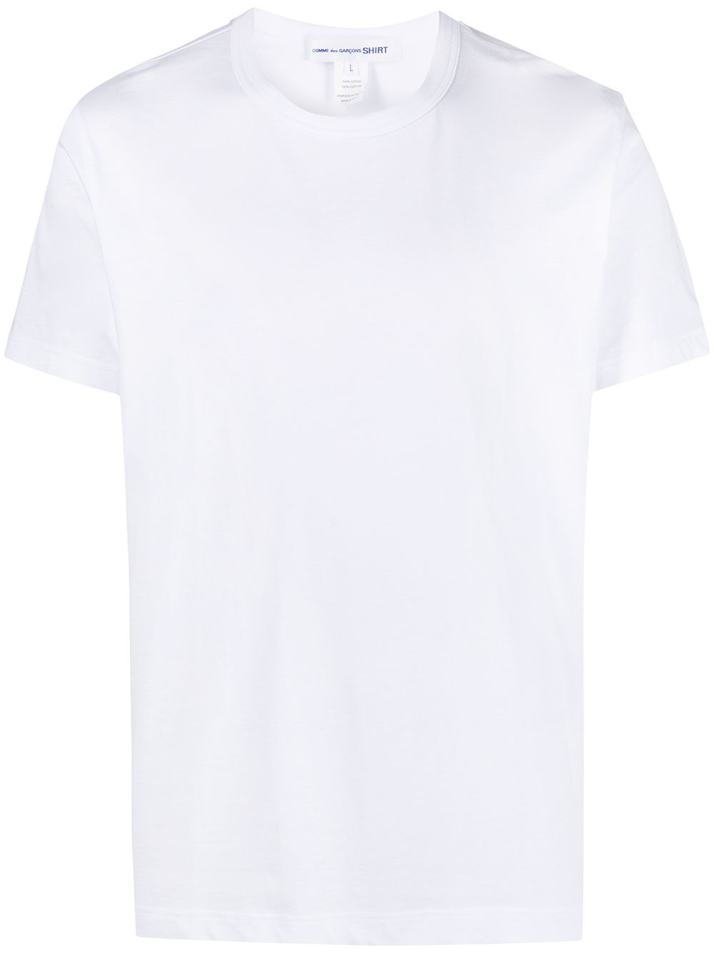 Comme Des Garçons Shirt 圆领T恤 - 白色