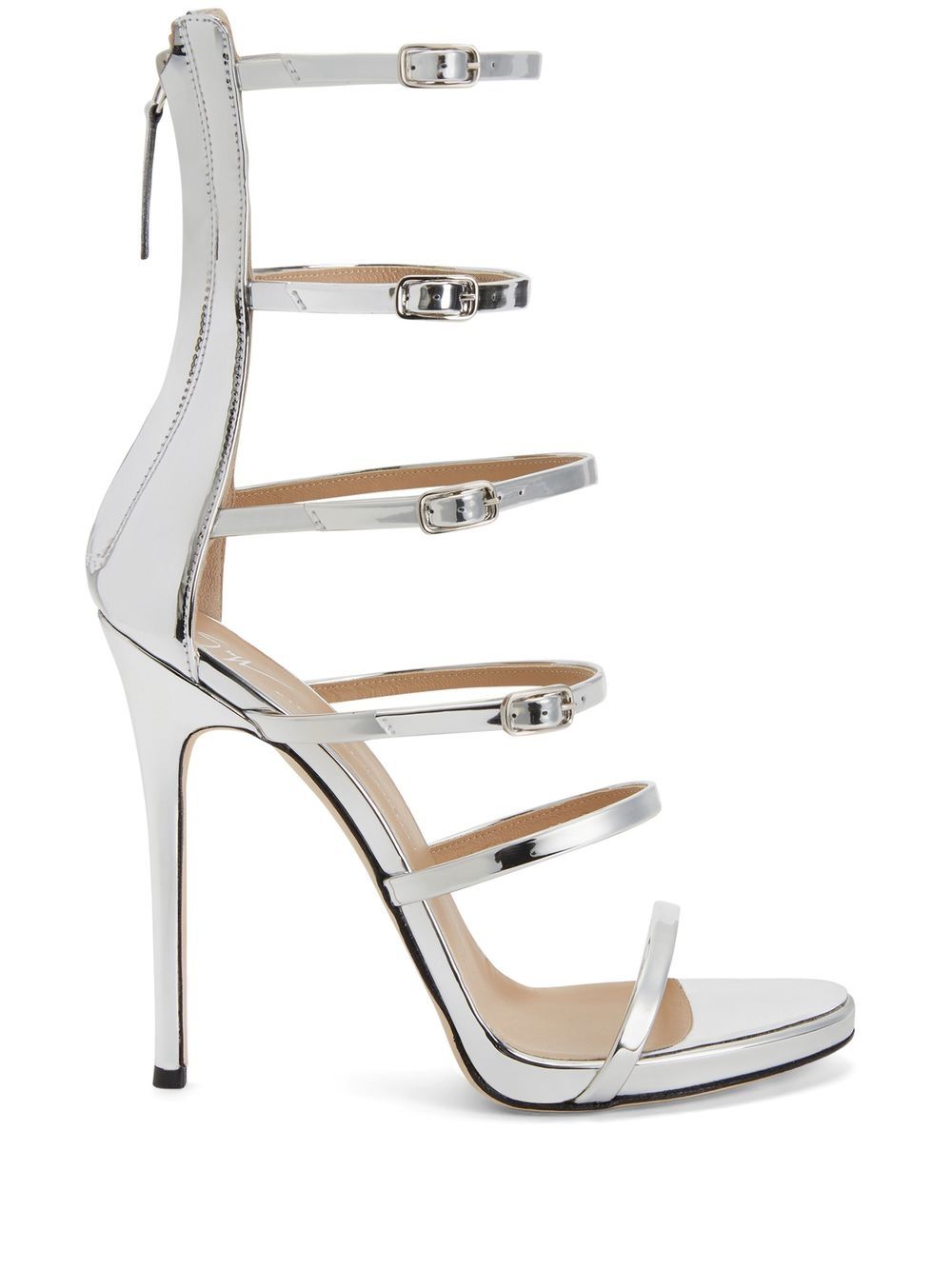Giuseppe Zanotti Margaret 多带凉鞋 - 灰色