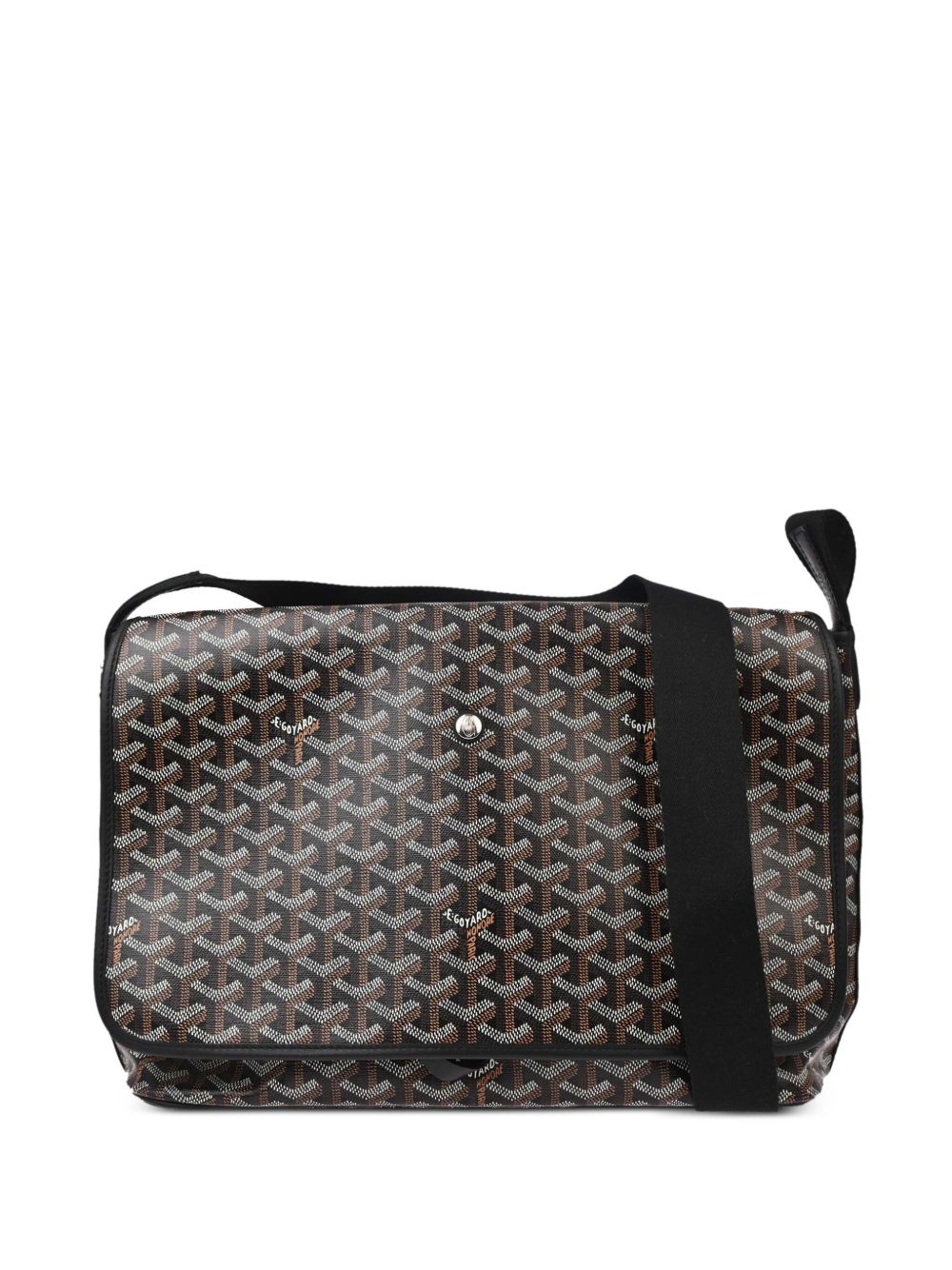Goyard Pre-Owned Capetien MM 邮差包（2000年代典藏款） - 黑色