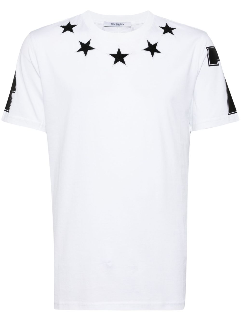 Givenchy 星星领T恤 - 白色