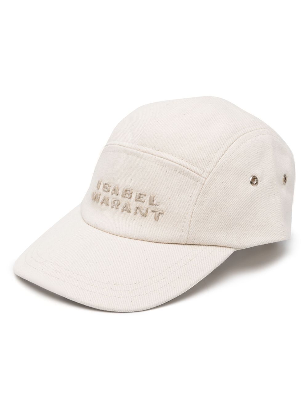 ISABEL MARANT Tedji logo刺绣棒球帽 - 中性色