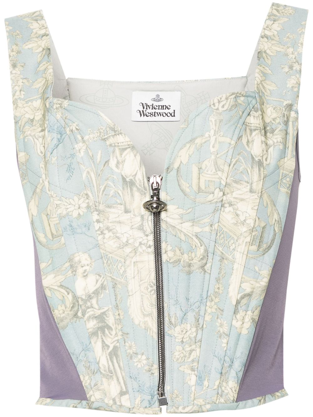 Vivienne Westwood Classic 棉紧身胸衣 - K302 AZZURRO