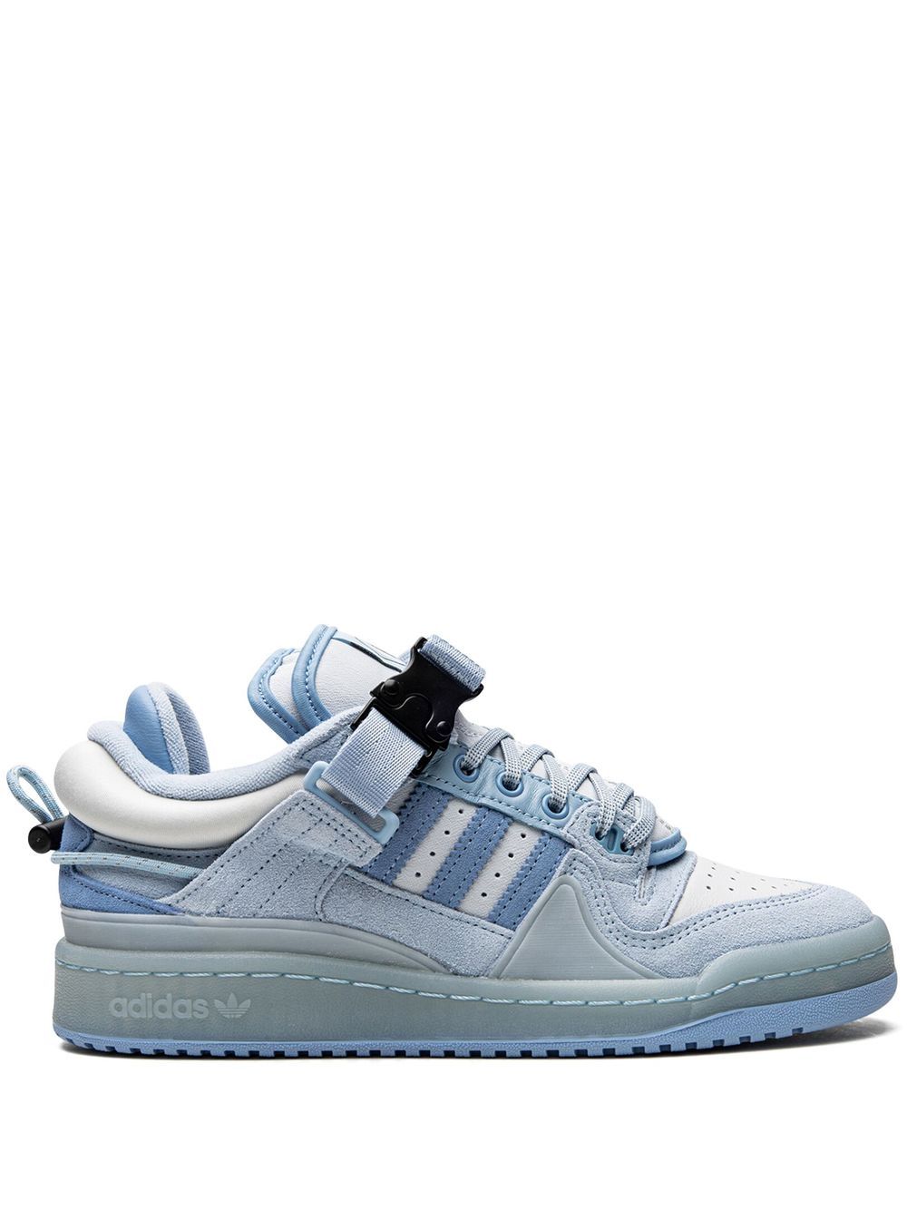 adidas Kids x Bad Bunny Forum Buckle Low Blue Tint 运动鞋 - 蓝色