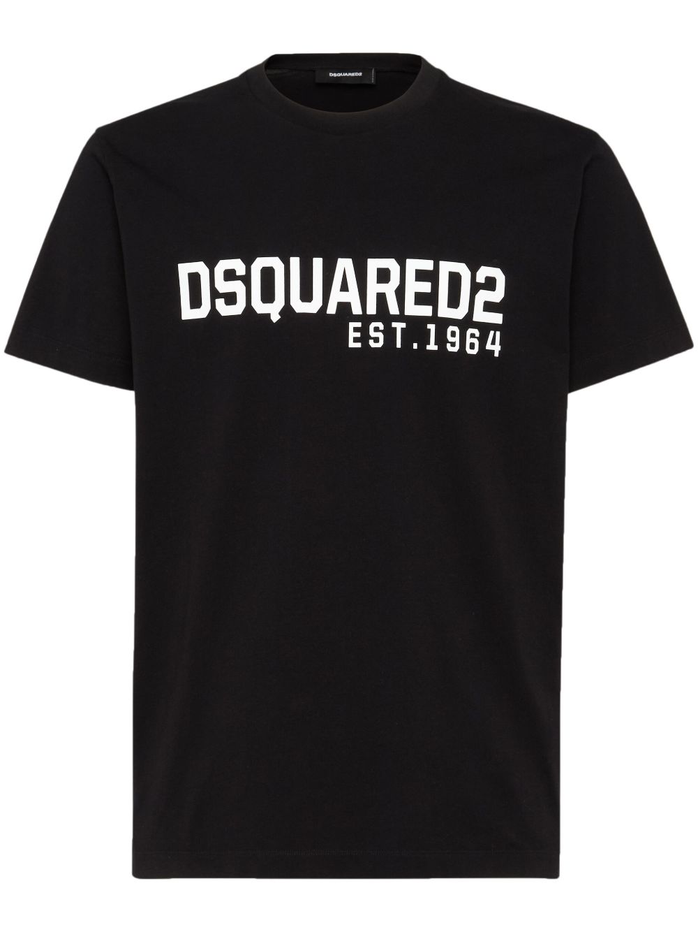 DSQUARED2 logo印花T恤 - 黑色