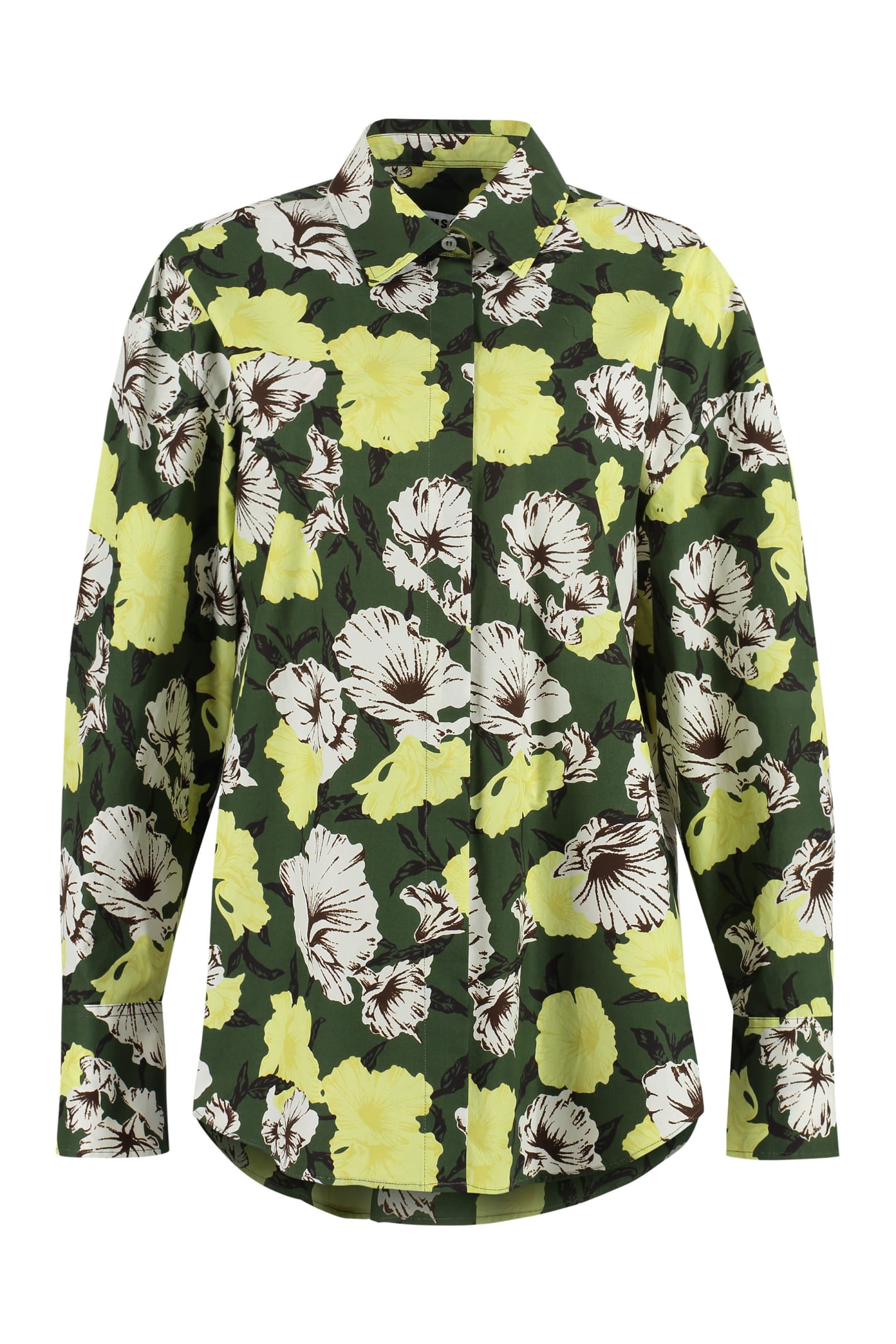 MSGM 印花纯棉衬衫