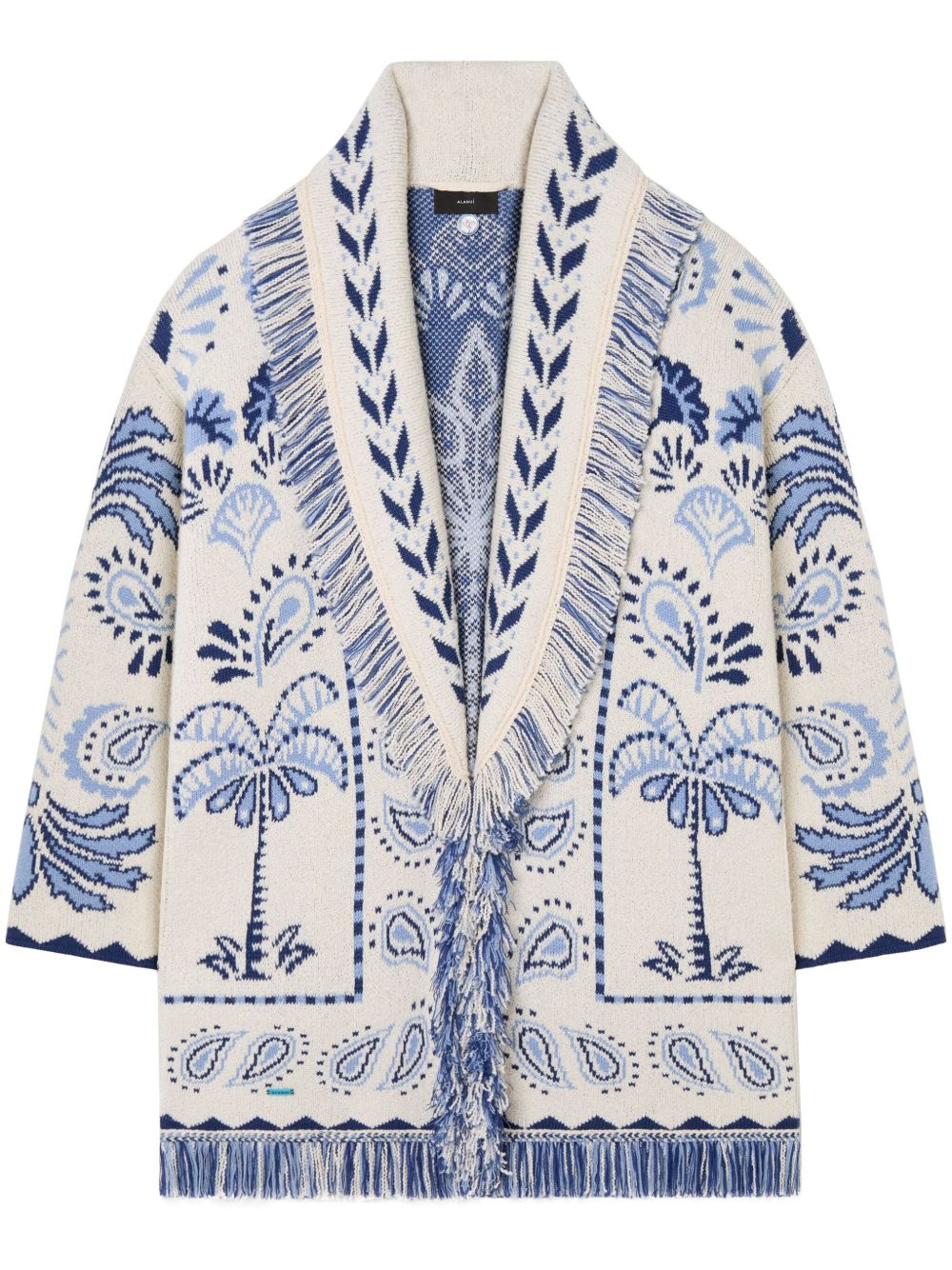 Alanui Wild Wonder Foulard 开衫 - 白色