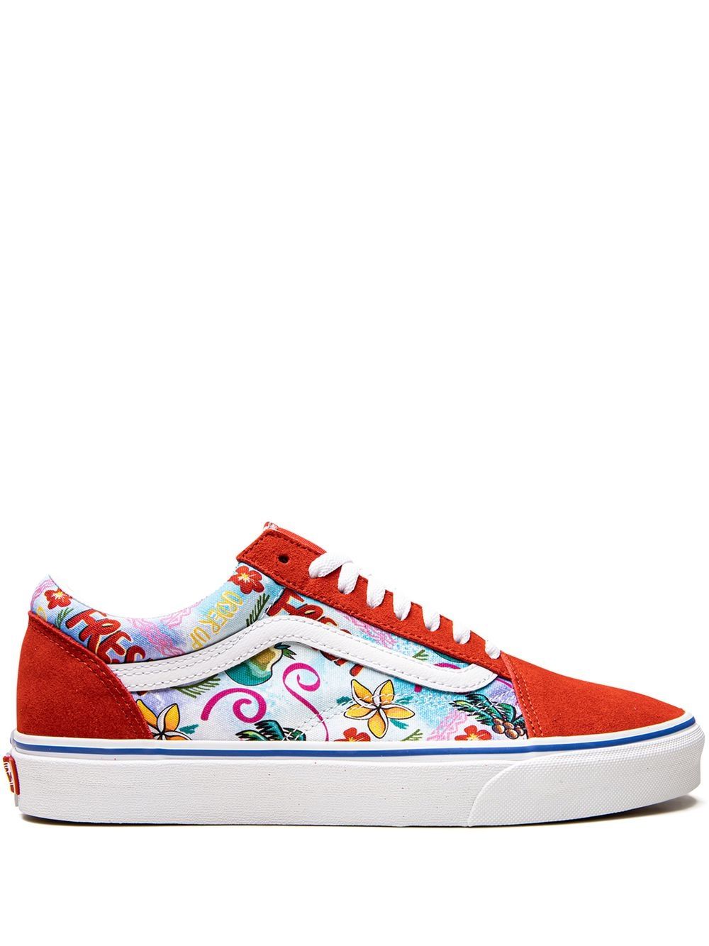 Vans Old Skool 低帮运动鞋 - 红色