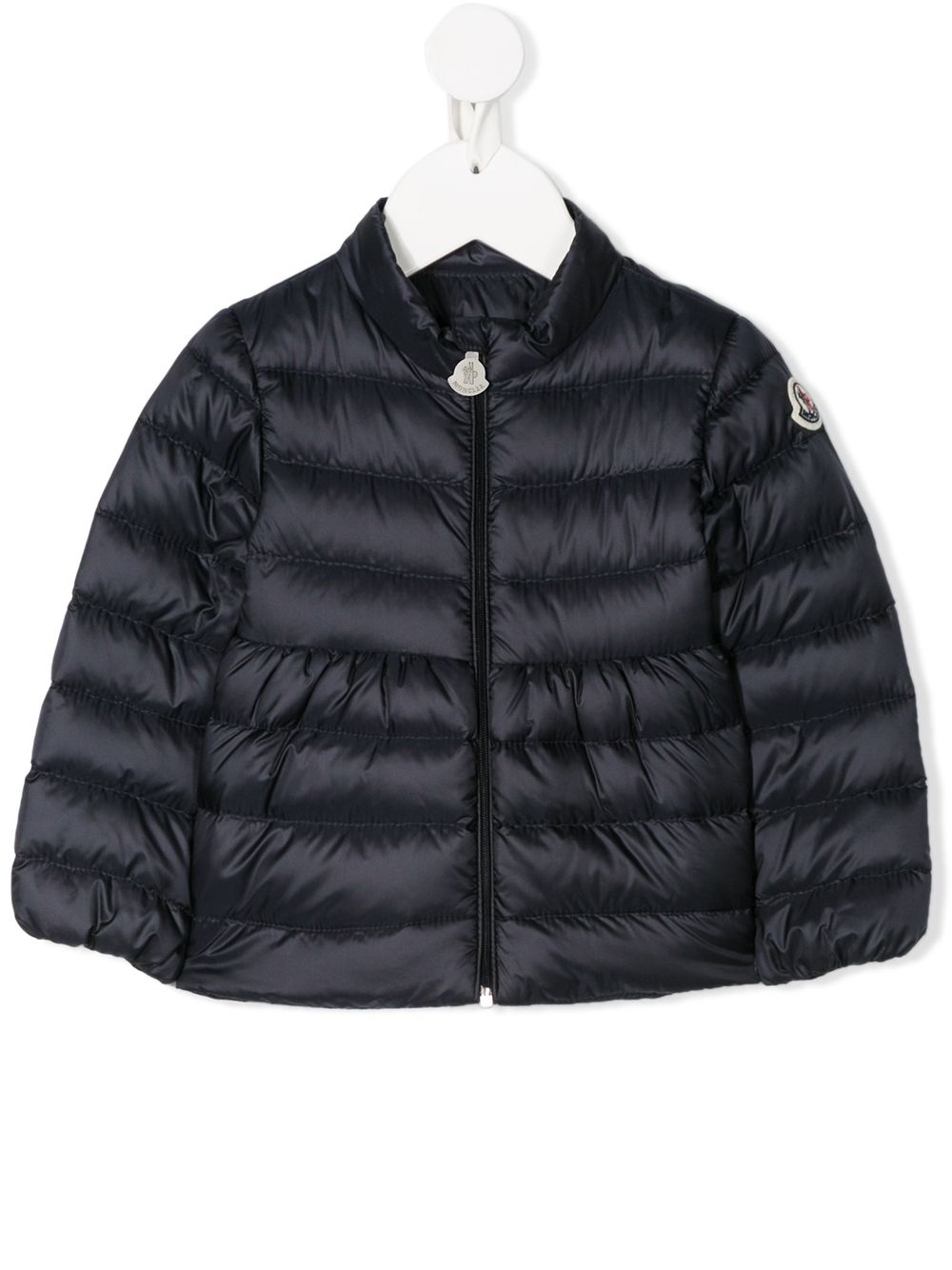 Moncler Enfant 盟可睐 Enfant 拉链羽绒夹克 - 蓝色