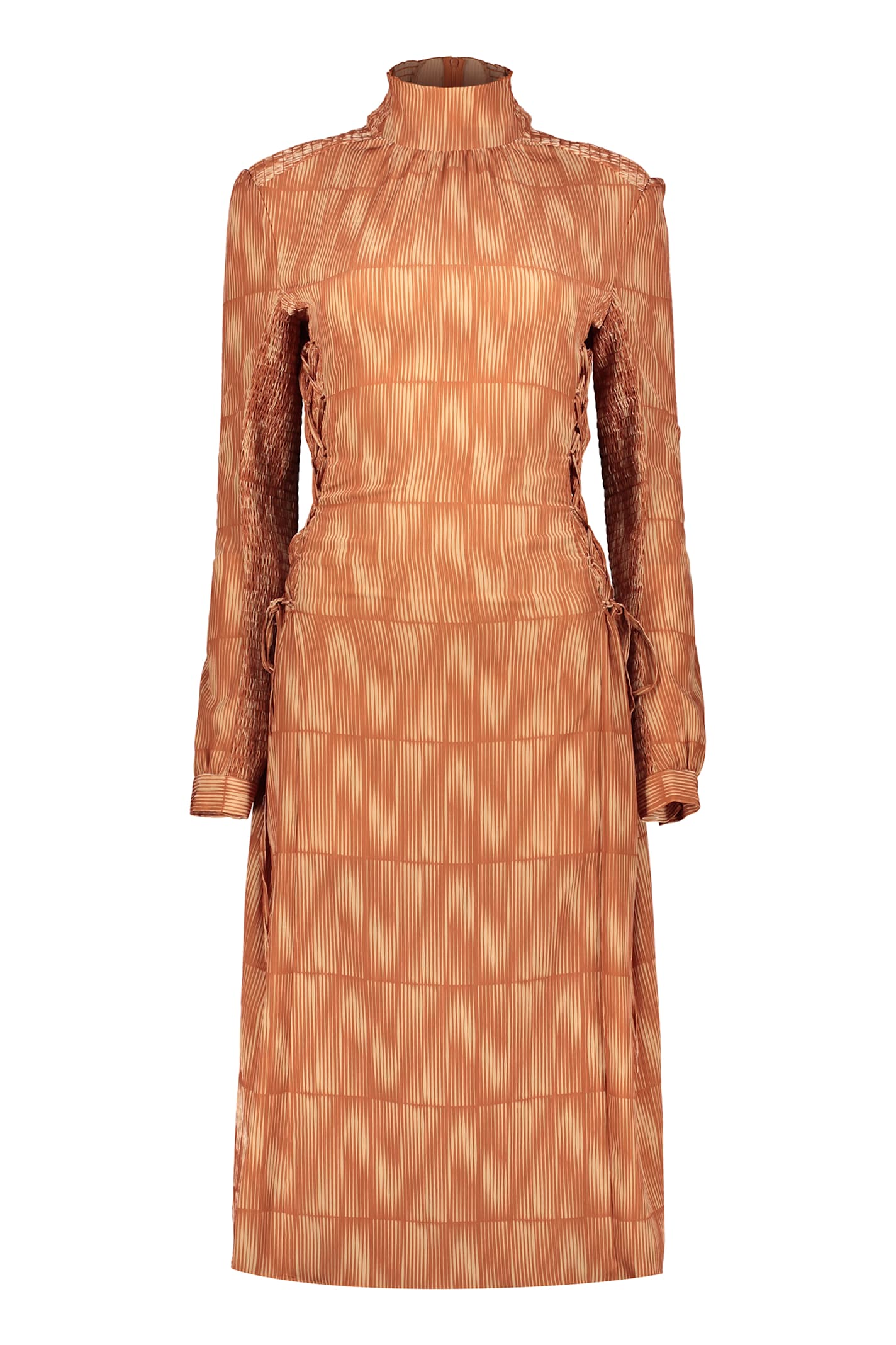 Low Classic Printed Dress