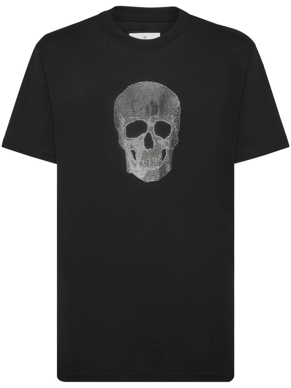 Philipp Plein Crystal Skull T恤 - 黑色