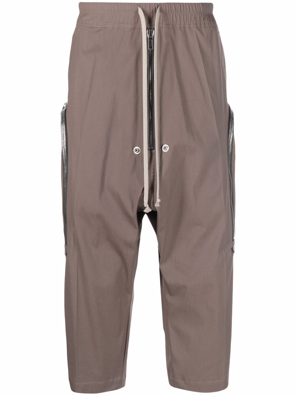 Rick Owens 抽绳裤腰垮裤 - 绿色