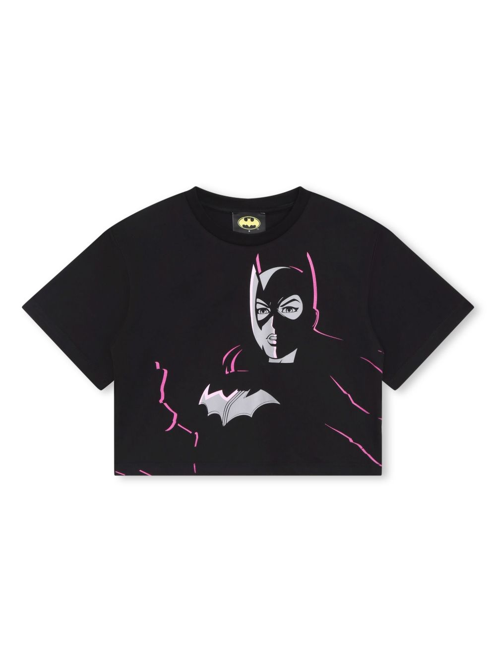 Dkny Kids x Batman 图案印花棉T恤 - 黑色