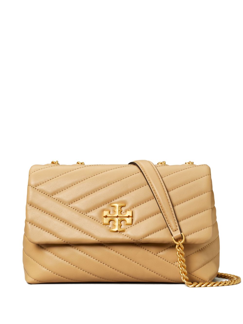 Tory Burch Kira Chevron 两用小号单肩包 - 黄色