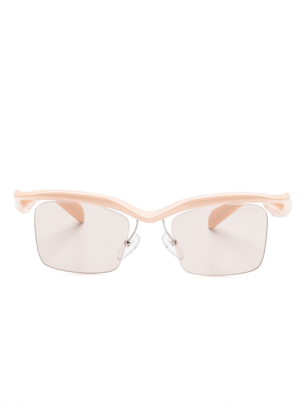 Prada Eyewear Morph 方框太阳眼镜 - 中性色