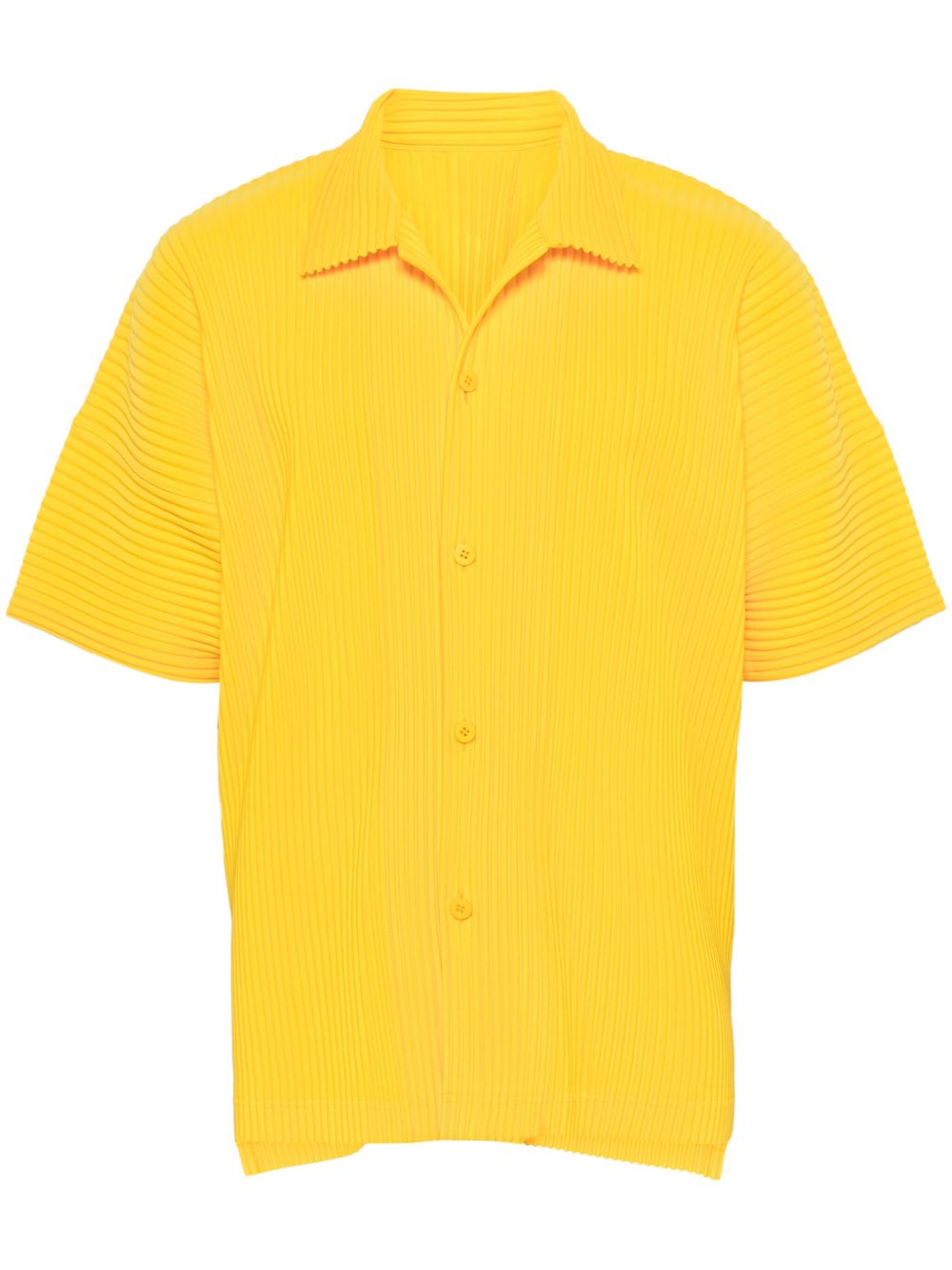 Homme Plissé Issey Miyake MC July 衬衫 - 黄色