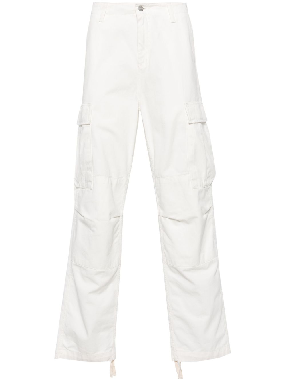 Carhartt WIP 经典工装裤 - 白色