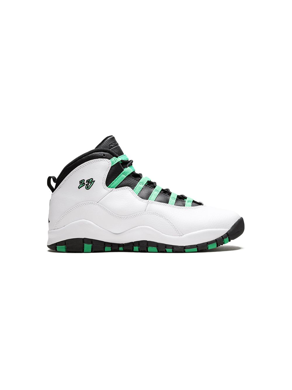 Jordan Kids Air Jordan 10 Retro 30th GG运动鞋 - 白色
