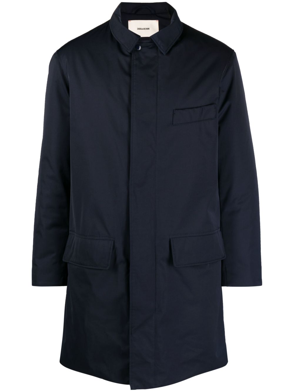 Zadig&Voltaire Mel 斜纹布外套 - 蓝色