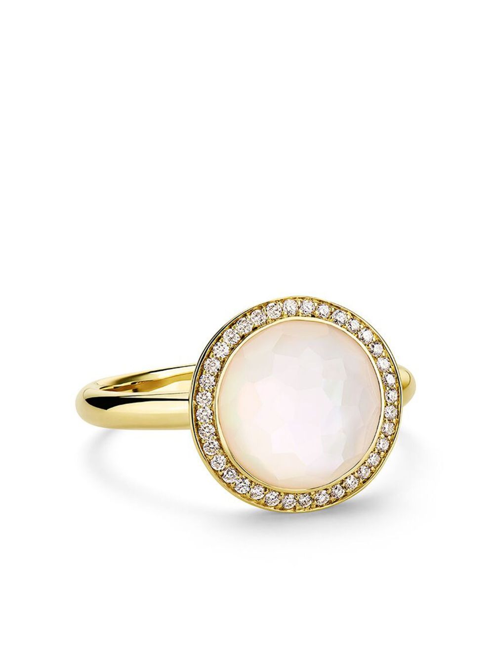 IPPOLITA 18K黄金迷你 Rock Candy® Lollipop 钻石戒指 - 金色