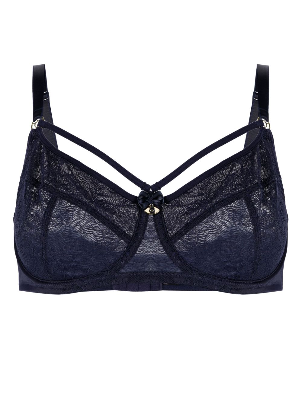 Marlies Dekkers Space Odyssey 无填充平台罩杯式文胸 - 蓝色
