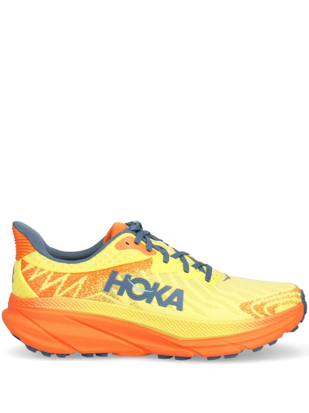 HOKA Challenger 7 网面运动鞋 - 黄色