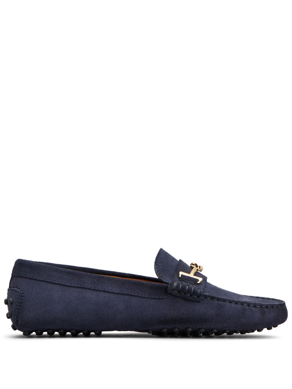 Tod's Gommino 绒面皮乐福鞋 - 蓝色
