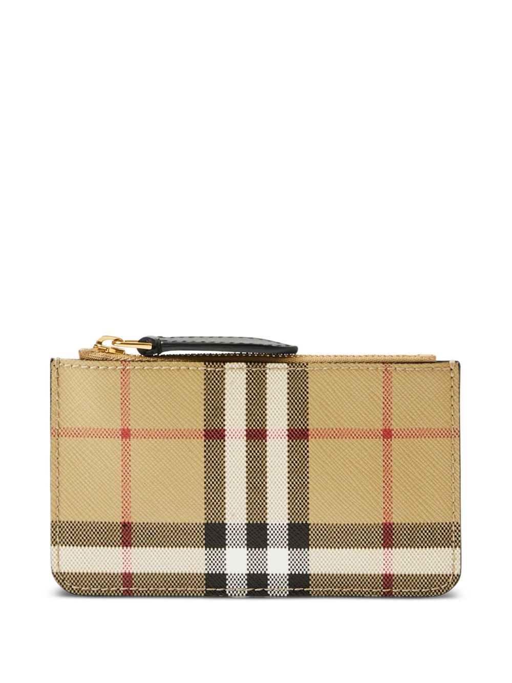 Burberry 经典格纹零钱包 - 中性色