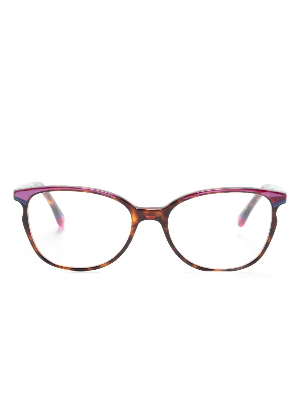 Etnia Barcelona Vera Cruz 22 猫眼框眼镜 - 褐色