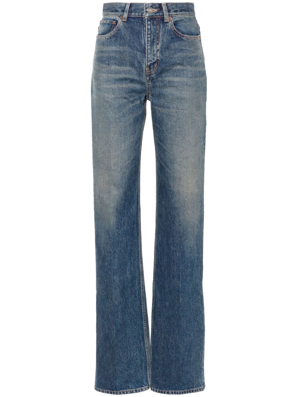 Saint Laurent Clyde 牛仔裤 - 蓝色