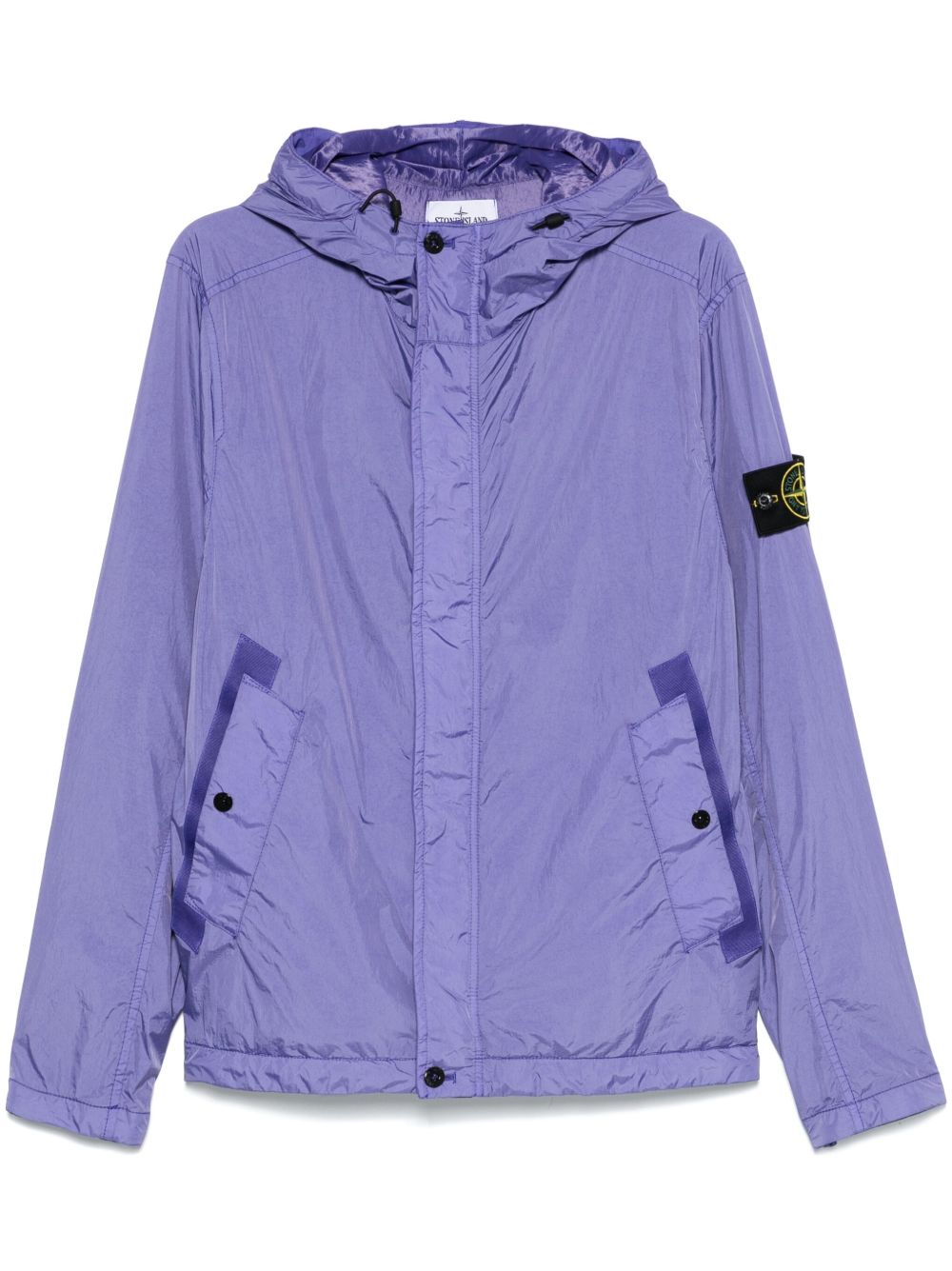 Stone Island 罗盘徽章夹克 - 紫色