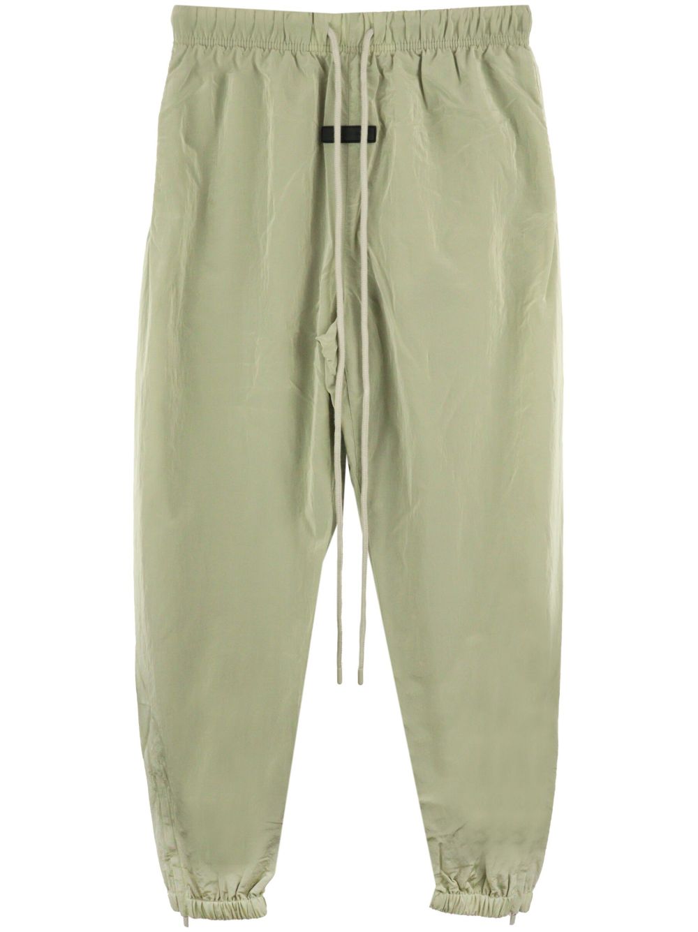 FEAR OF GOD ESSENTIALS 抽绳帆布运动裤 - 绿色