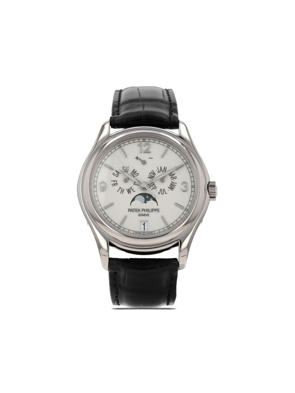 Patek Philippe Annual Calendar 39毫米腕表（2012年典藏款） - 中性色