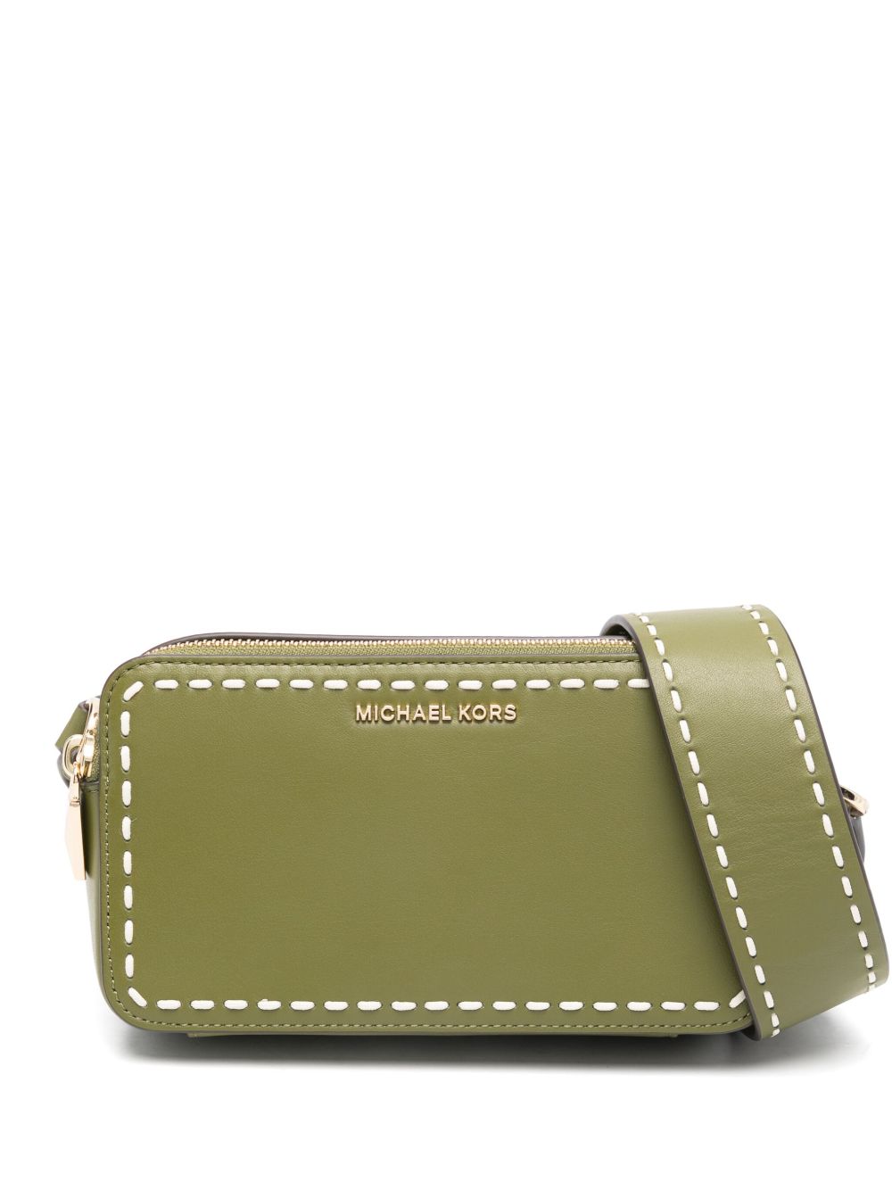 Michael Michael Kors 皮质单肩包 - 绿色