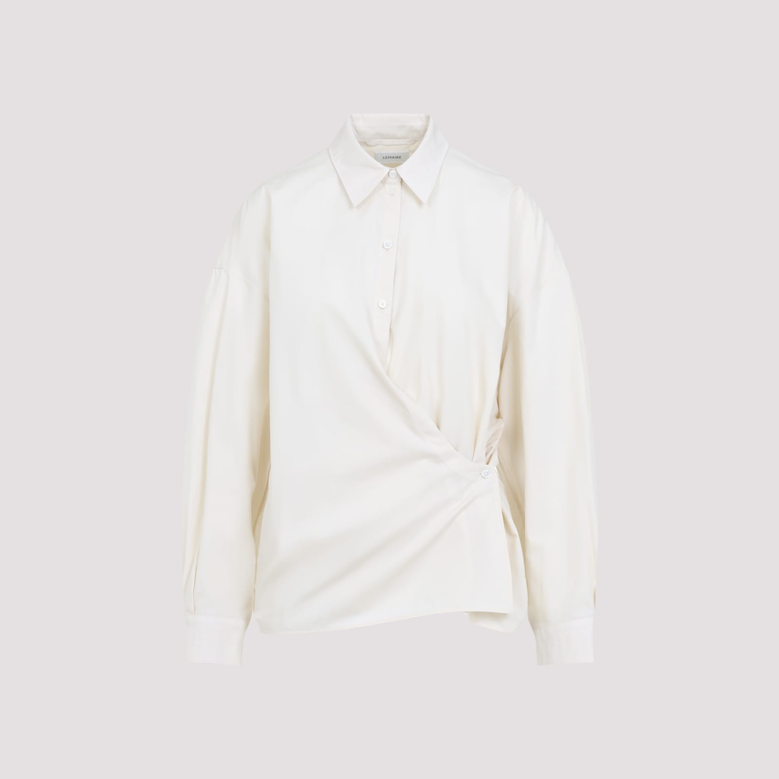 Lemaire Straight Collar Twisted Shirt