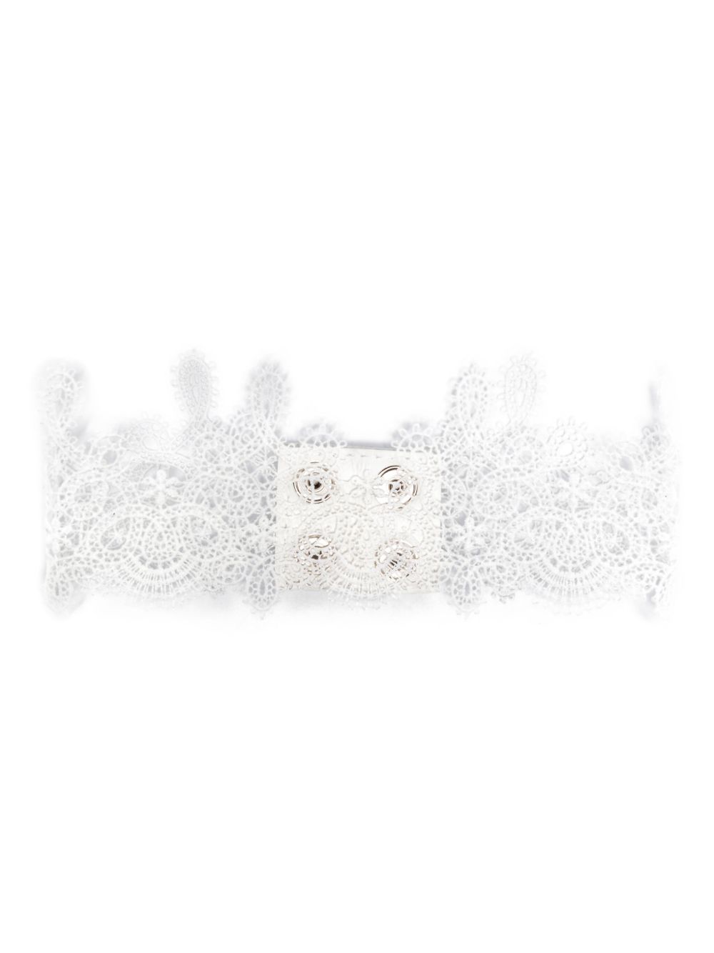 Manokhi Katherine 4 choker - 白色