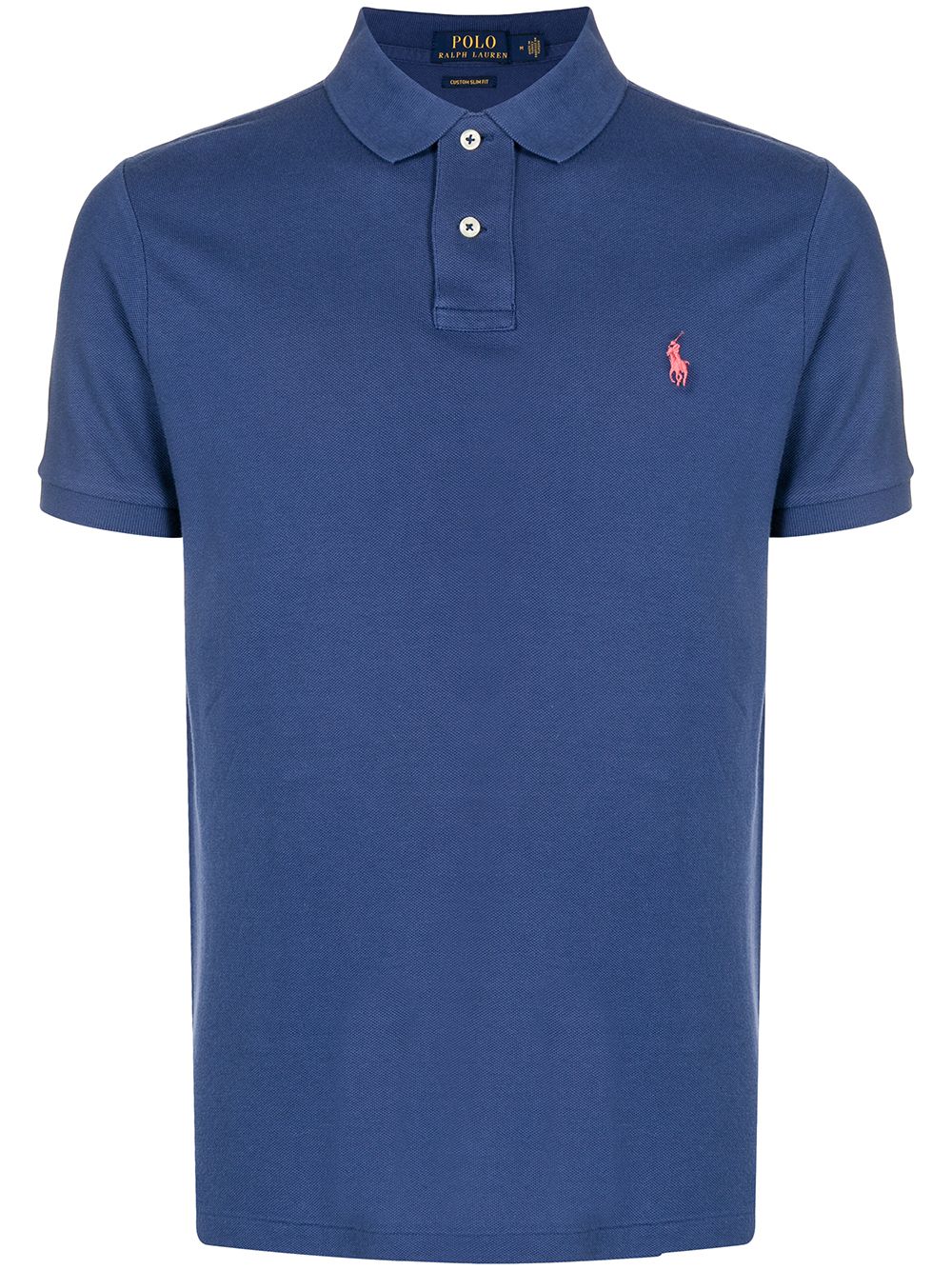Polo Ralph Lauren logo刺绣polo衫 - 蓝色