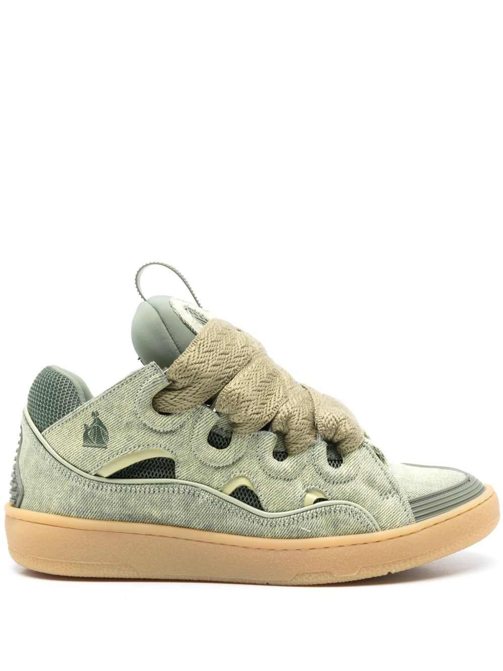 Lanvin Curb 运动鞋 - 绿色