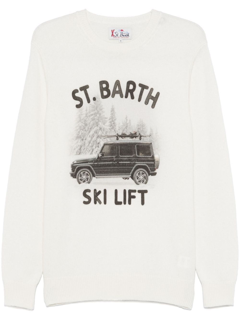 MC2 Saint Barth Heron 毛衣 - 白色